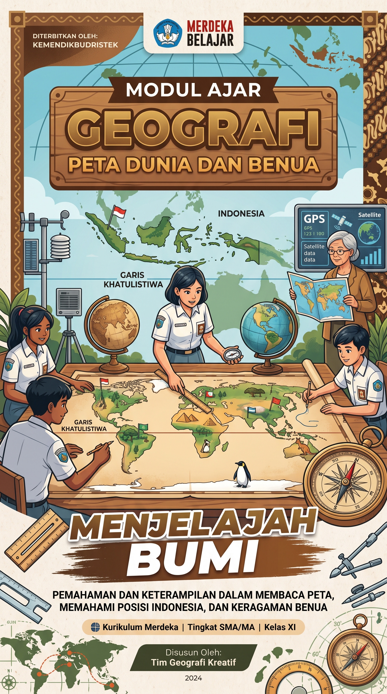Modul Ajar Geografi: Peta Dunia dan Benua